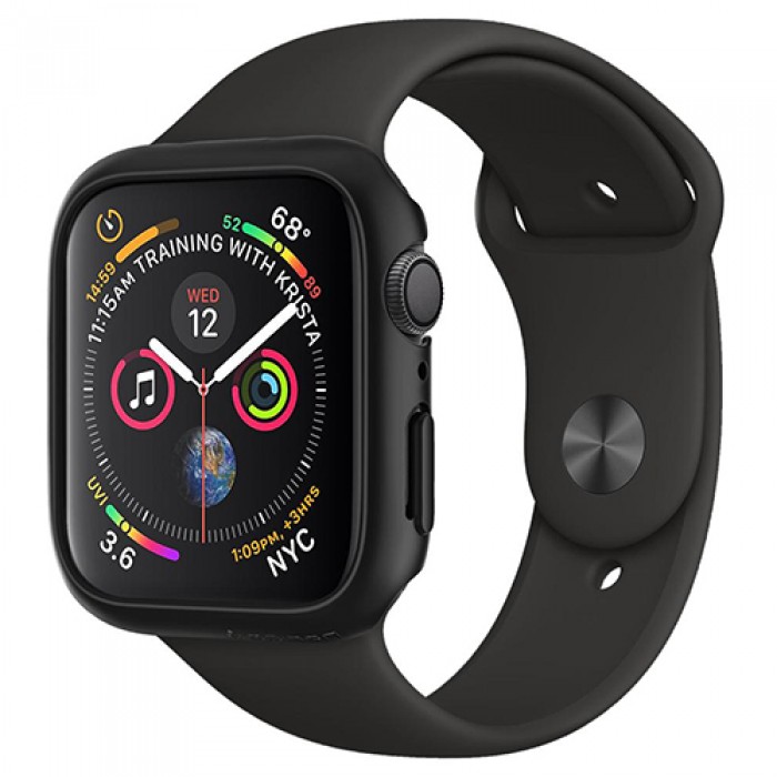 VỎ BẢO VỆ APPLE WATCH 40MM SPIGEN THIN FIT (ĐEN)